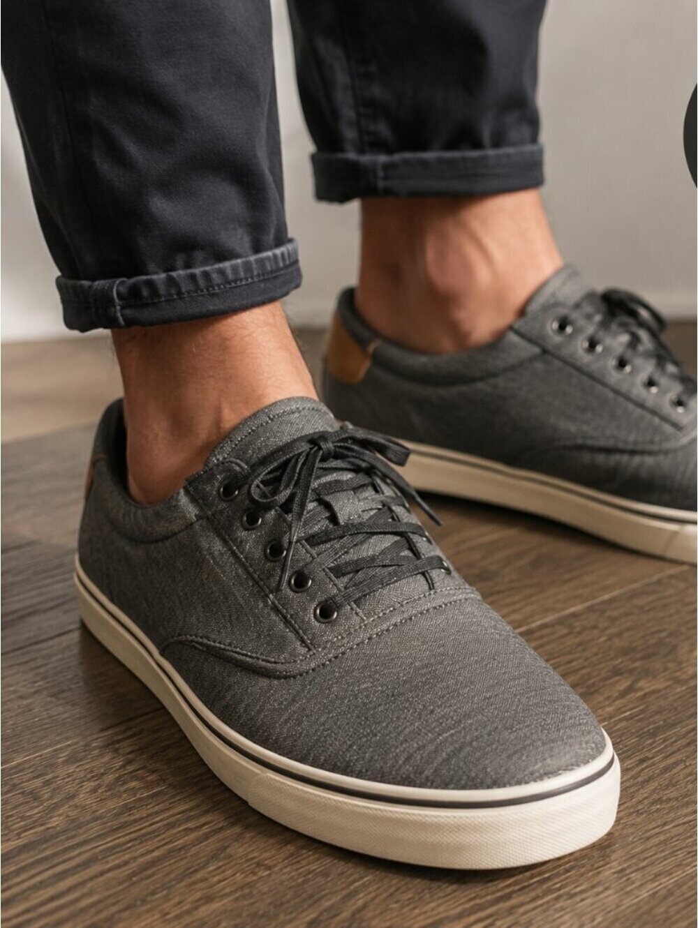 Steve Madden | Men's | 12 | Gray Canvas Sneakers